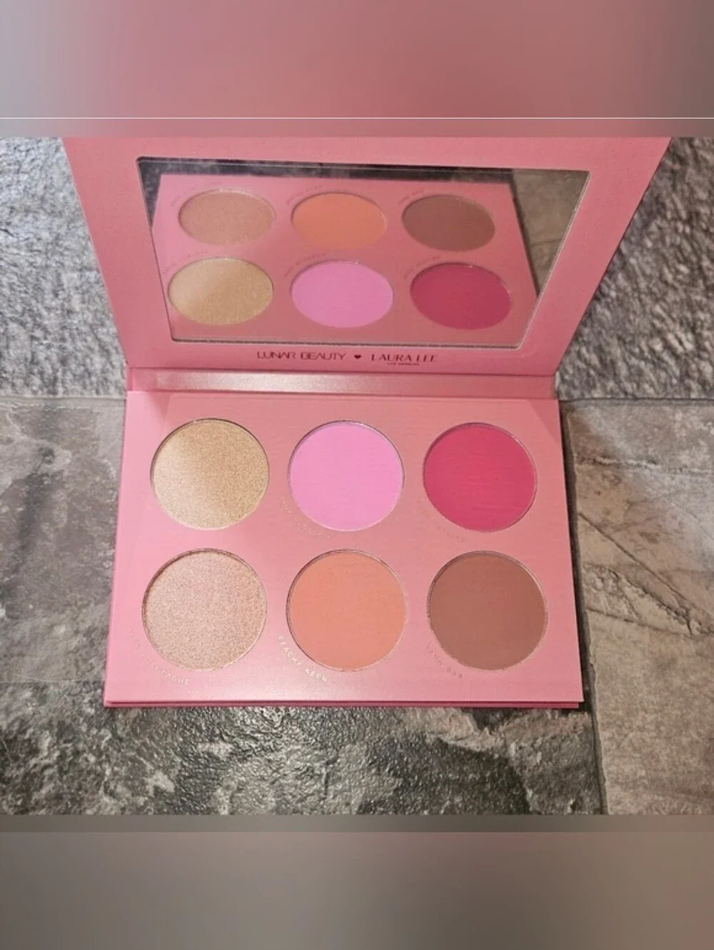 Fool Fantasy Blush Palette-  Collab between Lunar Beauty & Laura Lee Los Angeles